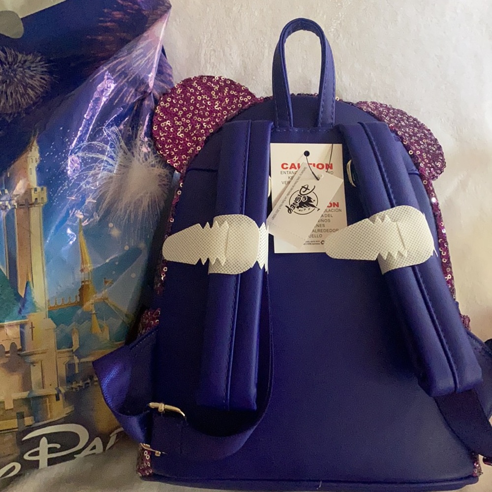 Disney Park Sequin Mini Backpack - image 5
